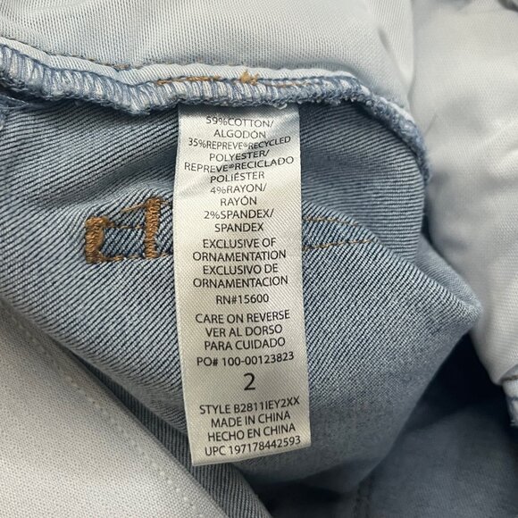 Democracy Ab Solution Bootcut Jeans Women’s Size 2 Blue Stretch Tummy Control - Picture 12 of 14